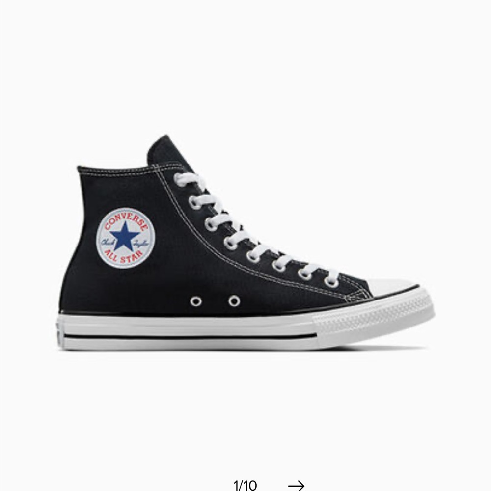 Black High Top Converse